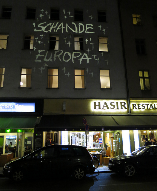 Schande Europa in berlin. 23. Oct. 2013